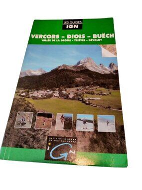 Les Guides IGN Vercors Diois Buëch Travel Guide French Green Book